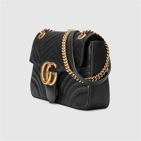 black and white gucci purse